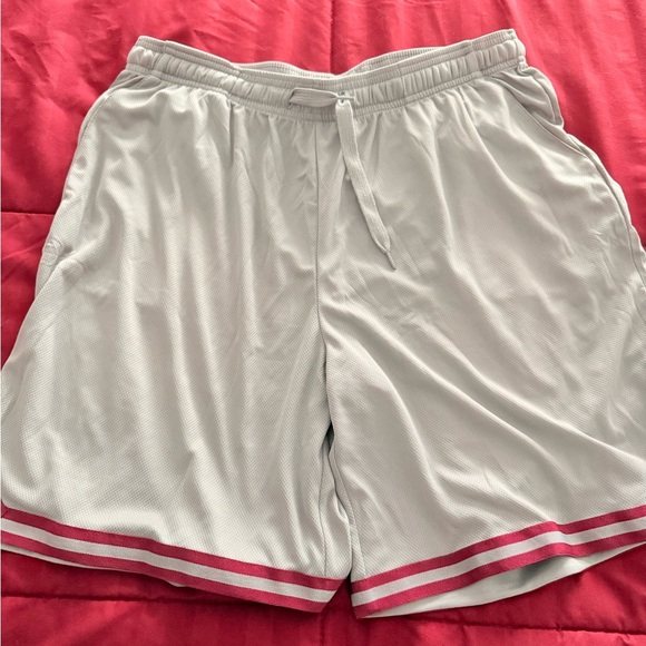 Other - Gray and Burgundy Men's Shorts